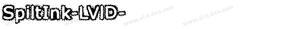 SpiltInk-LVlD字体转换