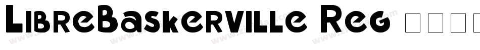 LibreBaskerville-Reg字体转换