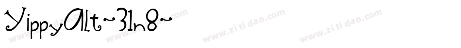 YippyAlt-31n8字体转换