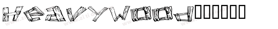 HeavyWood字体转换