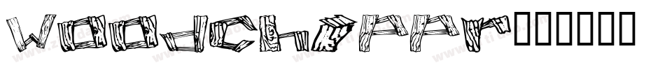 Woodchippr字体转换
