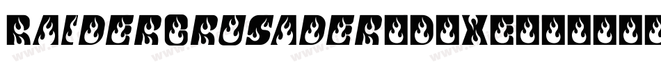 RaiderCrusader-D9XE字体转换 RaiderCrusader-D9XE字体转换