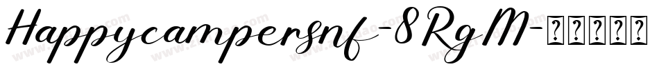 Happycampersnf-8RgM字体转换