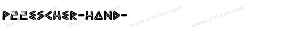 P22Escher-Hand字体转换