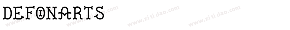 DeFonarts字体转换