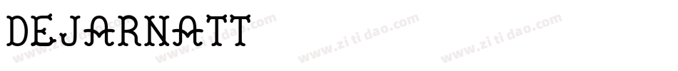 DeJarnatt字体转换