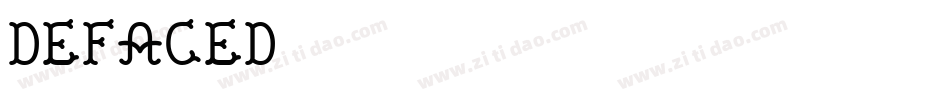 deFaced字体转换