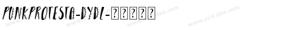 PunkProtesta-dydl字体转换