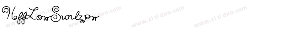 HffLowSun-lzpw字体转换