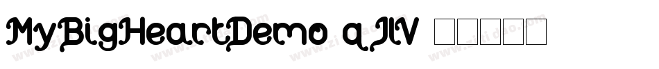 MyBigHeartDemo-qJlV字体转换