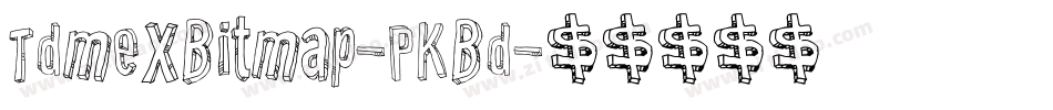 TdmexBitmap-PKBd字体转换