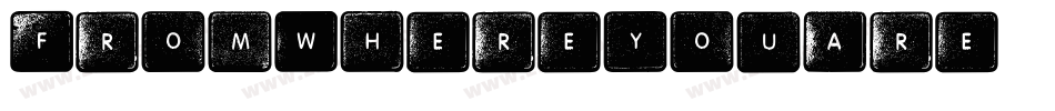 FromWhereYouAre-4Y86字体转换