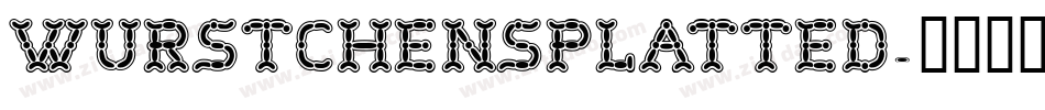 WurstchenSplatted字体转换