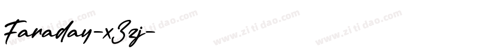Faraday-x3zj字体转换