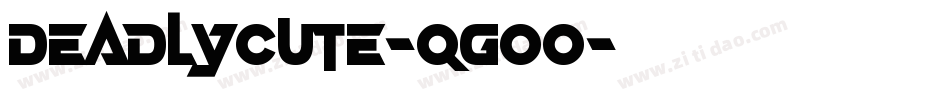 DeadlyCute-qGo0字体转换