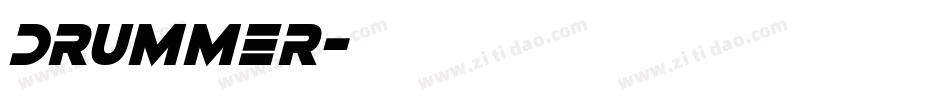 Drummer字体转换