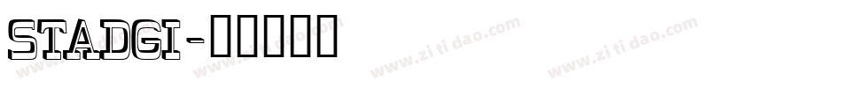STADGI字体转换