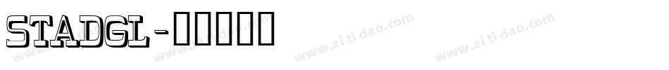 STADGL字体转换
