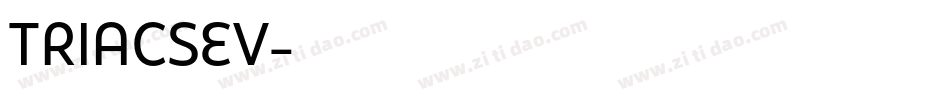 TRIACSEV字体转换 TRIACSEV字体转换