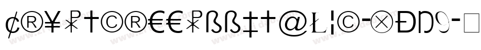 CryptcreepbbItalic-XDdG字体转换