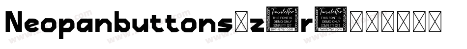 Neopanbuttons-z9r0字体转换