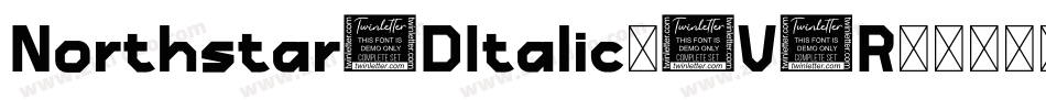 Northstar3DItalic-7V9R字体转换