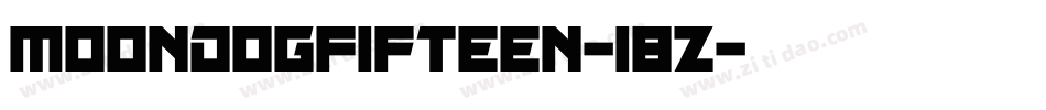 MoondogFifteen-18Z字体转换