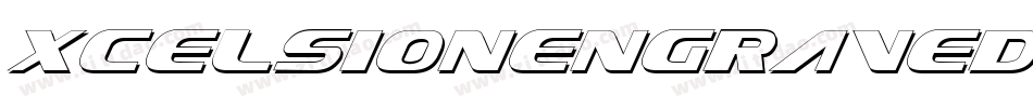 XcelsionEngravedItalicItalic-azY9字体转换