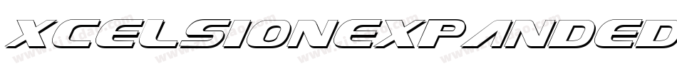 XcelsionExpandedItalicExpandedItalic-OXG3字体转换