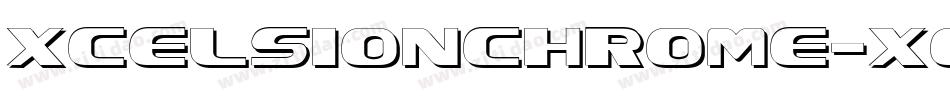 XcelsionChrome-XOGK字体转换