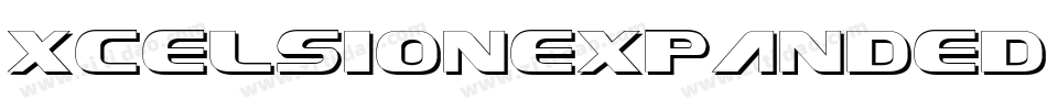 XcelsionExpandedExpanded-EM4l字体转换
