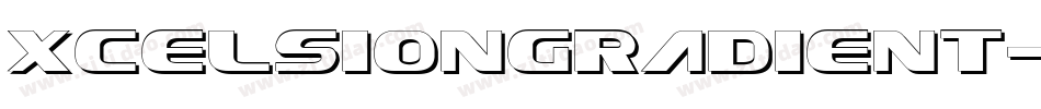XcelsionGradient-Z3EK字体转换
