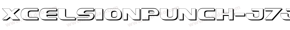 XcelsionPunch-J7Jn字体转换