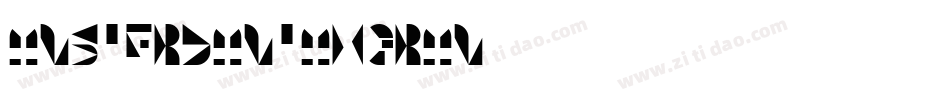 AmsterdamTangram字体转换
