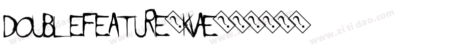 DoubleFeature-KvAe字体转换