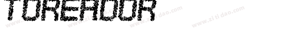 Toreador字体转换