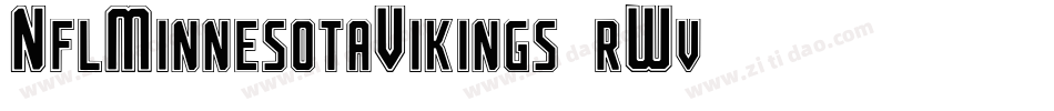 NflMinnesotaVikings-rWv8字体转换