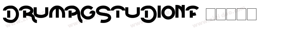 DrumagStudioNF字体转换