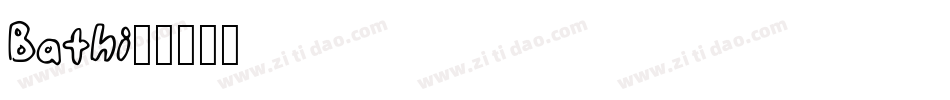 Bathi字体转换