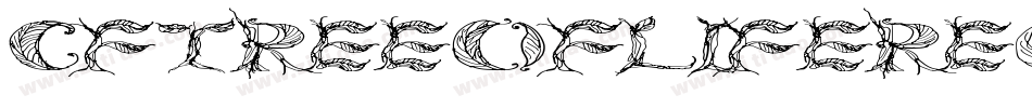 CfTreeOfLifeRegular-GrVa字体转换