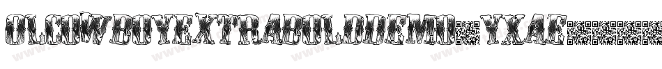 OlCowboyExtraboldDemo-yXae字体转换