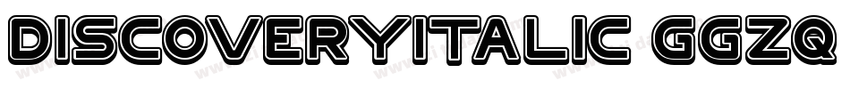 DiscoveryItalic-ggzq字体转换