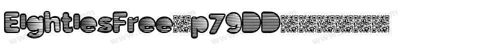 EightiesFree-p79DD字体转换