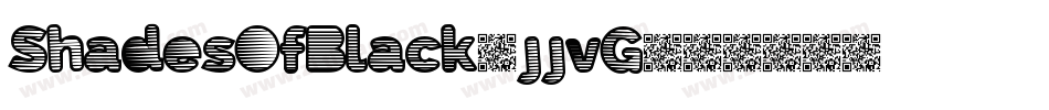 ShadesOfBlack-jjvG字体转换