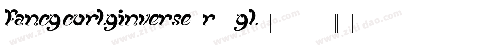 FancyCurlyInverse-r9yL字体转换