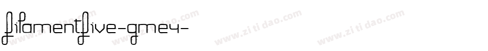 FilamentFive-gMe4字体转换