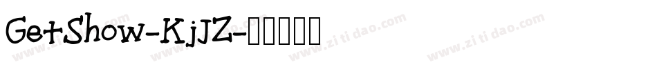 GetShow-KjJZ字体转换