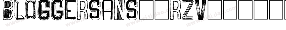 Bloggersans-0rzv字体转换