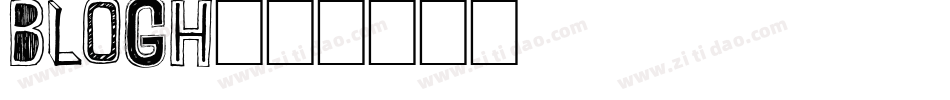 Blogh字体转换