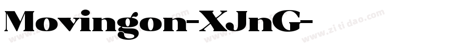 Movingon-XJnG字体转换
